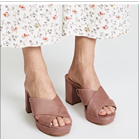 sam edelman jayne suede platform sandal - Picture 2 of 4